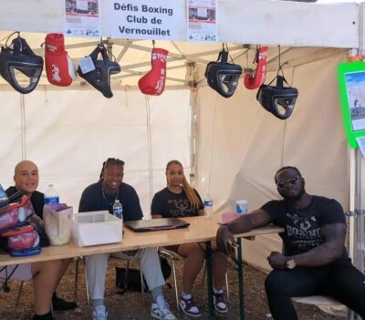 L'équipe des encadrants du Defis boxing club vernouillet