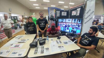 L'équipe encadrante du defis boxing club vernouillet