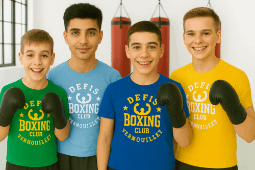 Boxe anglaise garçon de 11 à 17 ans